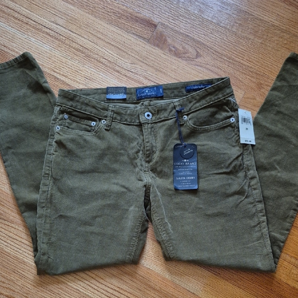 Lucky Brand Olive Green Pants